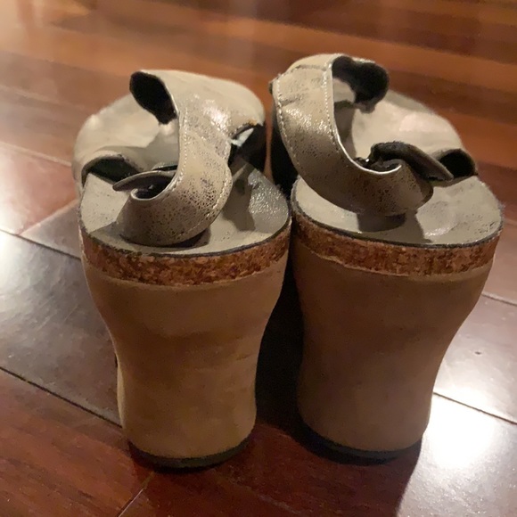 Pierre Dumas leather open toed heels - Picture 5 of 9